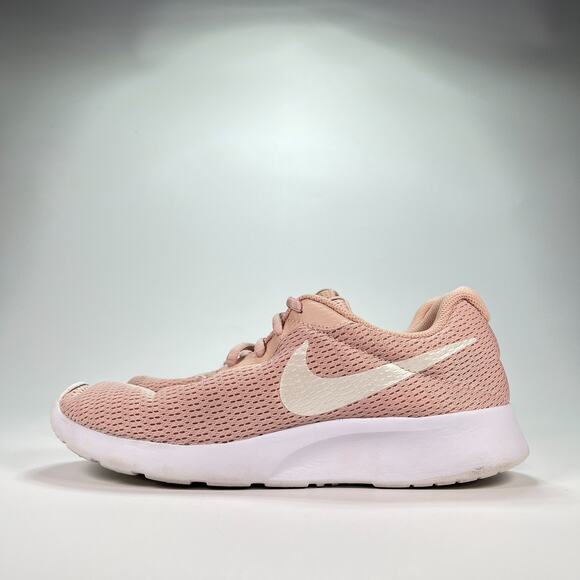 Nike Tanjun Particle Beige Running Shoes Lightweight 812655-202 Women's Size 8 - Picture 4 of 10